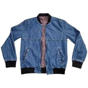 Bellfield Reversible Bomber Jacket Size M